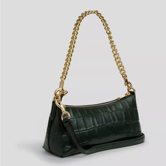 NWT COACH Charlotte Leather Shoulder Bag - Picture 8 of 9